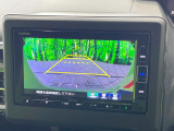 【バックカメラ】駐車時に後方がリアルタイム映像で確認できます。大型商業施設や立体駐車場での駐車時や、夜間のバック時に大活躍!運転スキルに関わらず、今や必須となった装備のひとつです!
