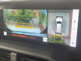【パノラミックビューモニター】専用のカメラにより、上から見下ろしたような視点で360度クルマの周囲を確認することができます☆死角部分も確認しやすく、狭い場所での切り返しや駐車もスムーズに行えます。