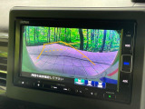 【バックカメラ】駐車時に後方がリアルタイム映像で確認できます。大型商業施設や立体駐車場での駐車時や、夜間のバック時に大活躍!運転スキルに関わらず、今や必須となった装備のひとつです!