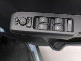 パワーウィンドゥ 運転席ドアスイッチ照明付です。電動格納ミラーも手元でワンモーションで可能です。