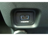 【HDMI入力端子】スマホなどの画面・音声などを車内で楽しむことが出来ます♪