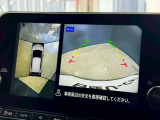 空から見下ろしているかのような視点で周囲を確認できるアラウンドビューモニター!