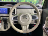 【ステアリングスイッチ】運転中、前方から目線をそらすことなく、オーディオ等の操作が可能な便利機能!安心&快適なドライブを演出してくれます♪