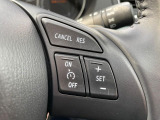 【クルーズコントロール】高速道路もラクラク走行。アクセルを離しても一定速度で走行ができ、長距離運転時の負担を軽減!加速・減速も簡単なスイッチ操作で調整できます。