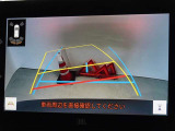 バックガイドモニターを装備しています、車庫入れもラクラクです。