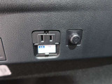 非常時やキャンプなどに役立つAC100Vコンセント付きです。