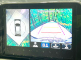 【全方位モニター用カメラ】専用のカメラにより、上から見下ろしたような視点で360度クルマの周囲を確認することができます☆死角部分も確認しやすく、狭い場所での切り返しや駐車もスムーズに行えます。