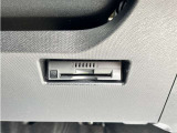 ETC車載器付きです。高速道路の料金所もスムーズに通過できます。