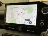 純正ナビを装備。タッチパネル式で使いやすく、お出かけもラクラクです。