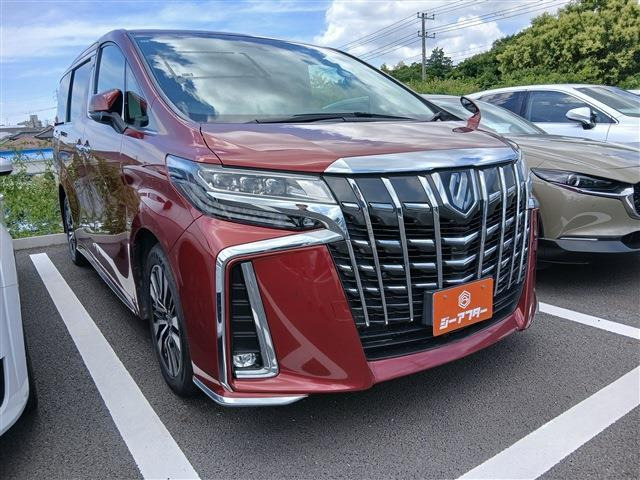 アルファード 2.5 S Cパッケージ 4WD 禁煙車 黒革シート