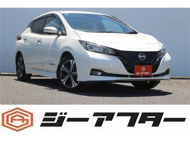 リーフ e+ G 禁煙車 純正9インチナビ フルセグTV