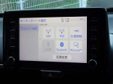 ディスプレイオーディオを装備しています。スマホと連動させると音楽やアプリを楽しむことができます。