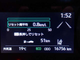 メーター内インフォメーション