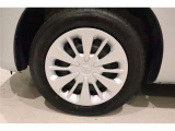 ■装着ホイール■  スチールホイール&車体デザインにマッチしたホイールキャップです。
