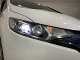LEDヘッドライトで夜道も安心!