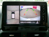 アラウンドビューモニター。空の上から見下ろすような視点でスムース駐車。