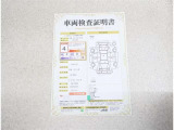 車輌検査証明書付き。