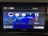 【オーディオ機能】ワンセグTVとCDプレーヤーを装備♪もちろんFM/AMラジオもお聞きいただけますよ♪