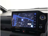 純正ナビを装備。タッチパネル式で使いやすく、お出かけもラクラクです。