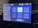 【純正ディスプレイ】タッチパネル式で使いやすく、お出かけもラクラクです。