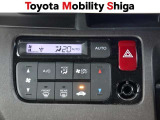 オートエアコン式なので細かい温度調節ができます。