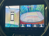 【全方位モニター用カメラ】専用のカメラにより、上から見下ろしたような視点で360度クルマの周囲を確認することができます☆死角部分も確認しやすく、狭い場所での切り返しや駐車もスムーズに行えます。