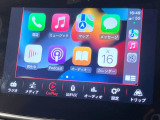 ●Apple Car Play:スマホとの有線接続で、ナビ・オーディオ再生などスマホのアプリ機能が画面でも使える便利機能です!