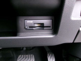 ETC車載器が付いています。高速道路の料金所をノンストップで通過!