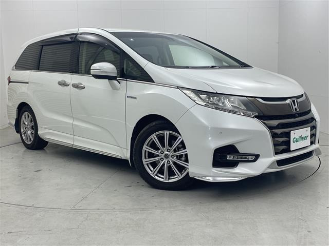 オデッセイ 2.0 ハイブリッド アブソルート EX ホンダ センシング 本革シート 修復歴...
