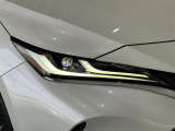 LEDヘッドライトです。デザイン性がよくとても明るいので、夜間の走行や悪天候でも安心です。しかも長寿命!