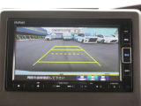 バックガイドモニターで、後方を確認しながら安心して駐車することができます!