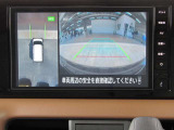 アラウンドビュー☆空から見下ろすような視点で、スムーズな駐車と安全確認をサポート!運転の心強い味方になってくれます♪