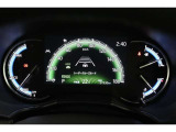 マルチインフォメーションディスプレイ付きのメーターです!エコ運転へ導く多彩な情報を表示してくれます。