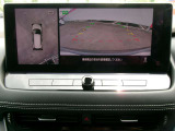 アラウンドビューモニター。空の上から見下ろすような視点でスムース駐車。