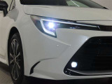 高輝度で点灯速度が速く、しかも消費電力の少ないLEDヘッドライトが装備されています!LEDの明るい光が走行中の視界の確保をサポートして、夜のドライブがより楽しく安全に運転できます♪