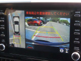 「パノラミックビューモニター」でクルマを真上から見るように周囲を確認でき、駐車の際に大活躍☆