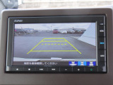 【バックカメラ装備済み】駐車の際の心強い味方!ガイドを見て確認しながら駐車できるので安全です。