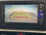 見にくい後方をモニターに映してくれるバックモニター搭載!駐車時にとても便利な機能です♪