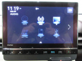 純正ギャザズ9インチメモリーナビ(LXU-247NBi)フルセグTVを装着しています。