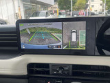 アラウンドビューモニター付きで楽々駐車
