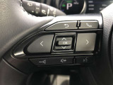 【ステアリングスイッチ】左です。ハンドルから手を離さず、運転に集中したまま手元でオーディオ操作等ができます。