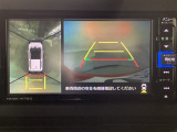 全方位カメラを装備!周囲の状況を瞬時に確認することが可能です。360度上から見下ろしたような視点で確認でき、駐車に便利な機能になります♪