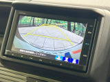【バックカメラ】駐車時に後方がリアルタイム映像で確認できます。大型商業施設や立体駐車場での駐車時や、夜間のバック時に大活躍!運転スキルに関わらず、今や必須となった装備のひとつです!