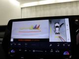 車両周辺の安全確認をするパノラミックビューモニター