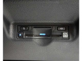 ETC車載器付きです。高速道路の料金所もスムーズに通過できます。