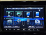 多彩なメディア再生。フルセグ、Bluetooth対応です。