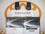スマートキー付。取扱説明書とメンテナンスノートもあります☆品質評価シート付いてます!トヨタ認定中古車ライト!!