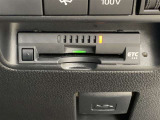 ETC車載器付きです。高速道路の料金所もスムーズに通過できます。