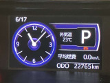 視認性の良いスピードメーターです☆