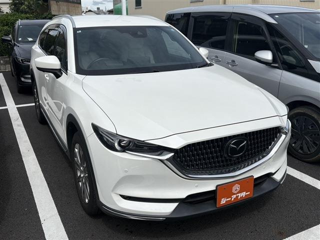 CX-8 2.5 25T エクスクルーシブ モード 禁煙車 BOSEサウンド ルーフレール